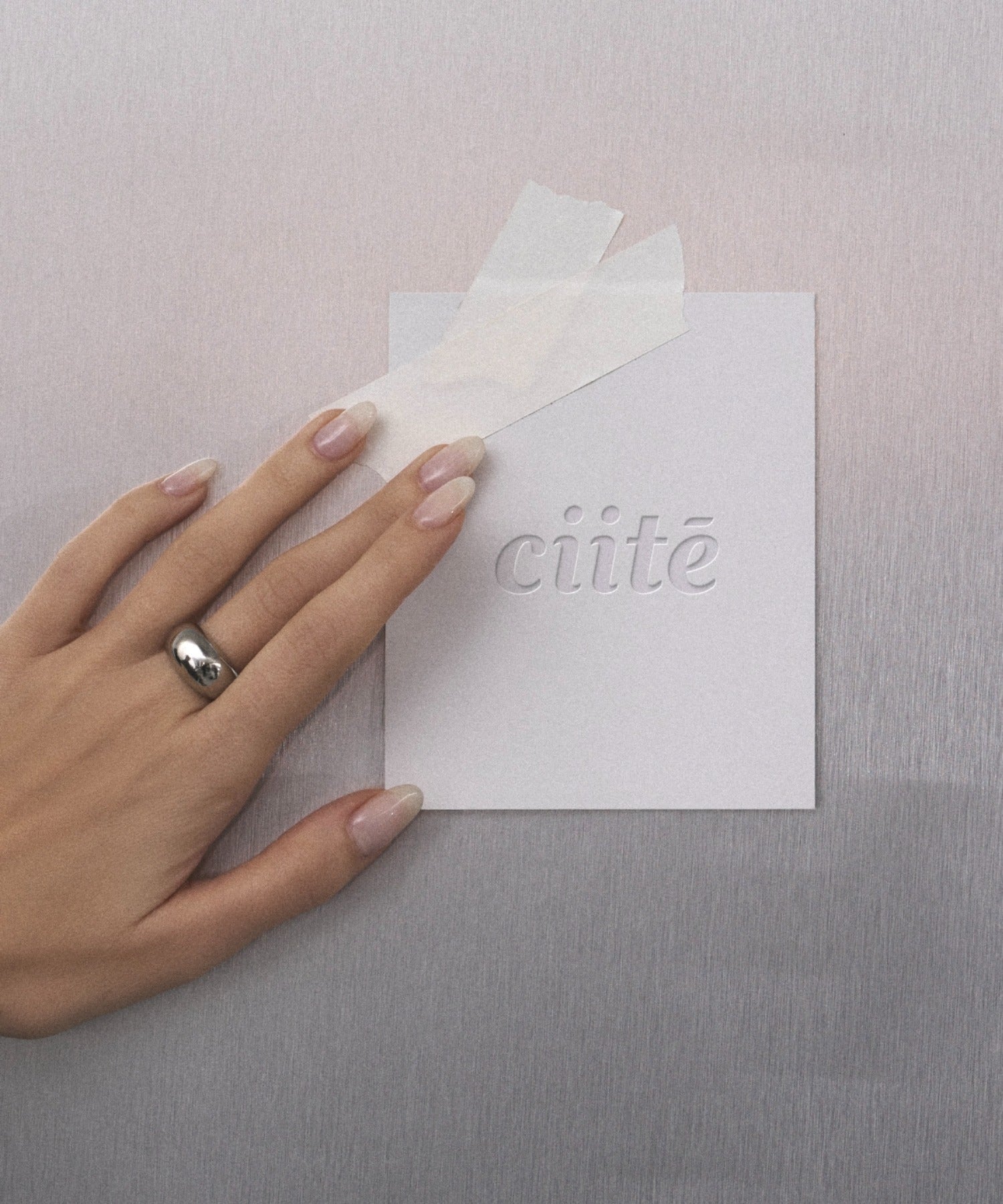 ciite' シーテ リング 【 金属アレルギー対応 】 ぷっくりリング サージカルステンレス