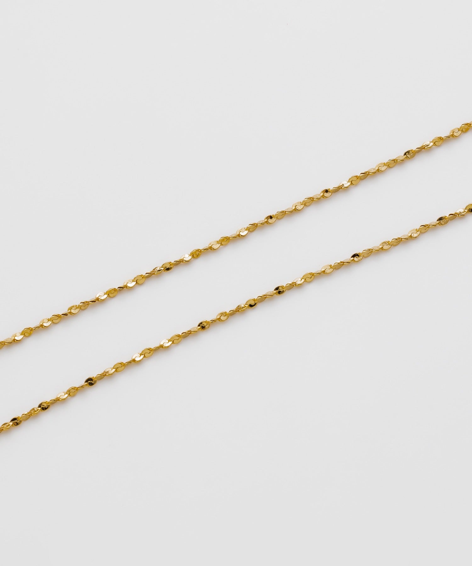 ciite' シーテ ネックレス 【 金属アレルギー対応 】 グリッターチェーンネックレス サージカルステンレス 幅1mm