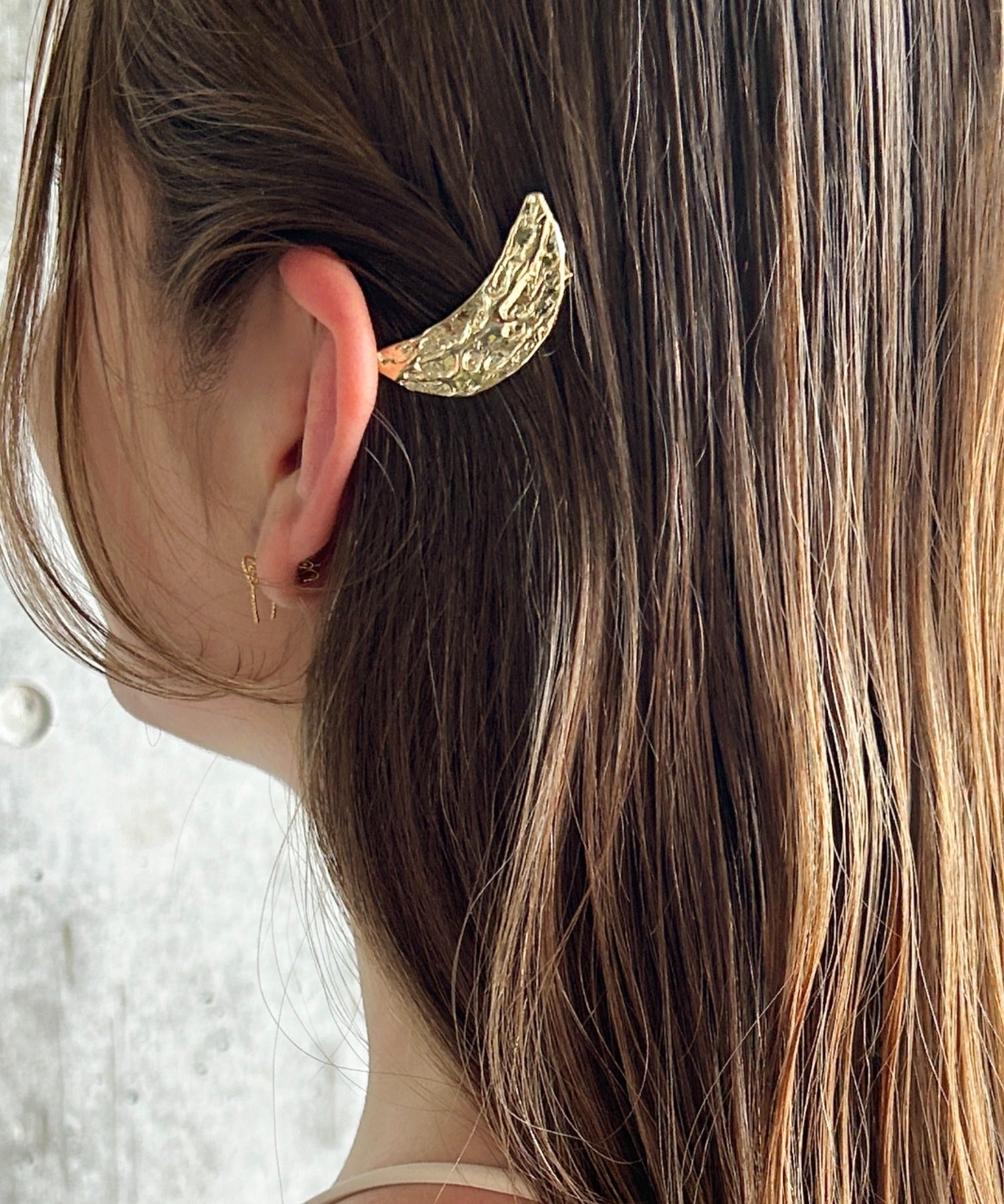 ciite' シーテ バレッタ/ヘアクリップ クレセントムーン デザインクリップ
