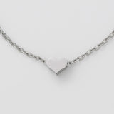 ciite' シーテ ネックレス 【 金属アレルギー対応 】 ミニハートネックレス サージカルステンレス