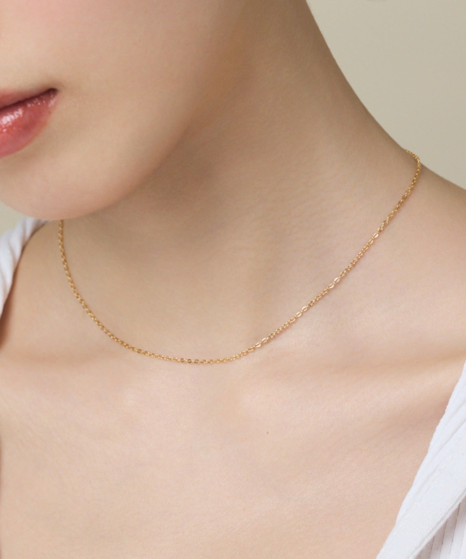 ciite' シーテ ネックレス 【 金属アレルギー対応 】 シンプルチェーンネックレス サージカルステンレス