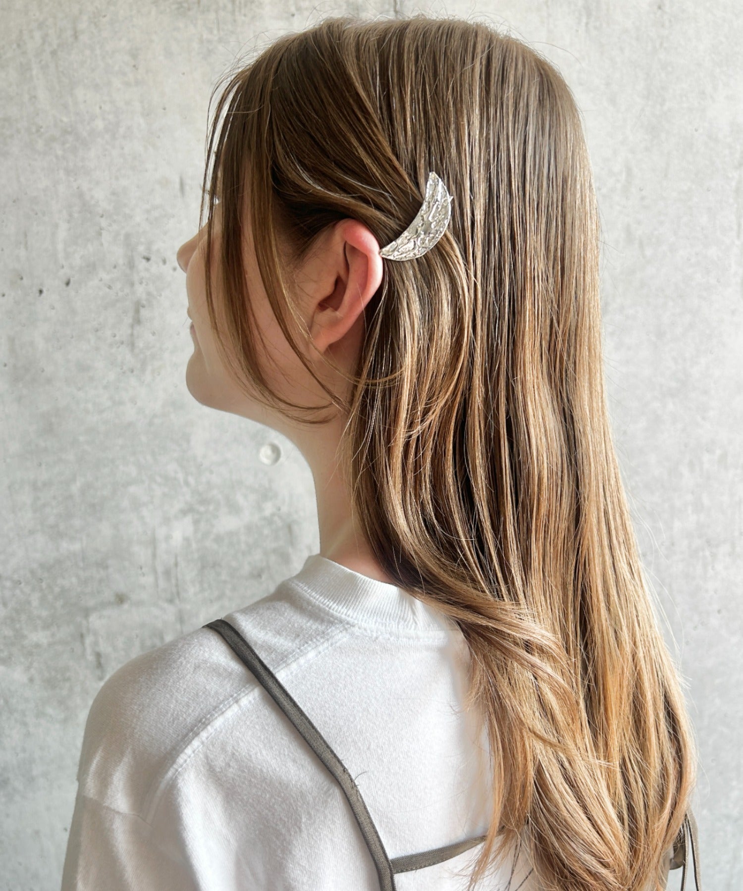 ciite' シーテ バレッタ/ヘアクリップ クレセントムーン デザインクリップ
