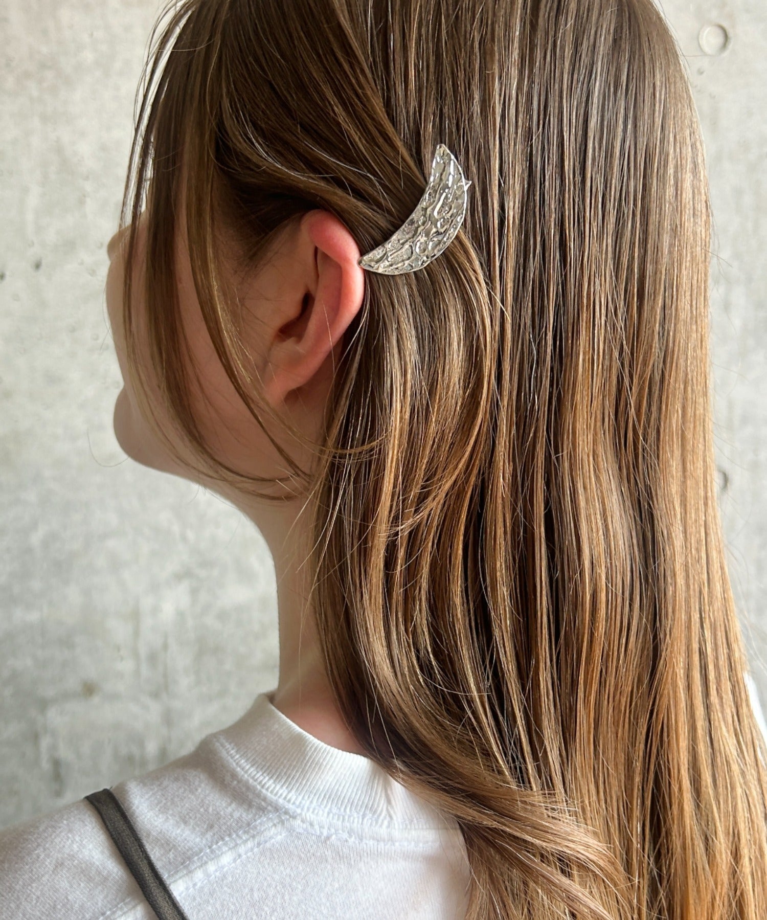 ciite' シーテ バレッタ/ヘアクリップ クレセントムーン デザインクリップ