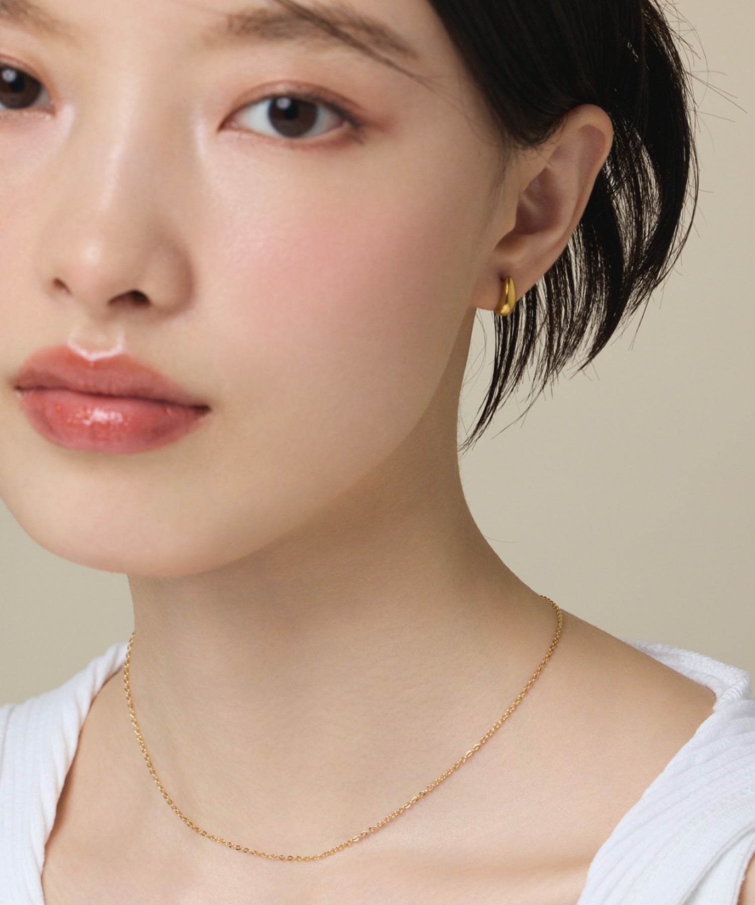 ciite' シーテ ネックレス 【 金属アレルギー対応 】 シンプルチェーンネックレス サージカルステンレス