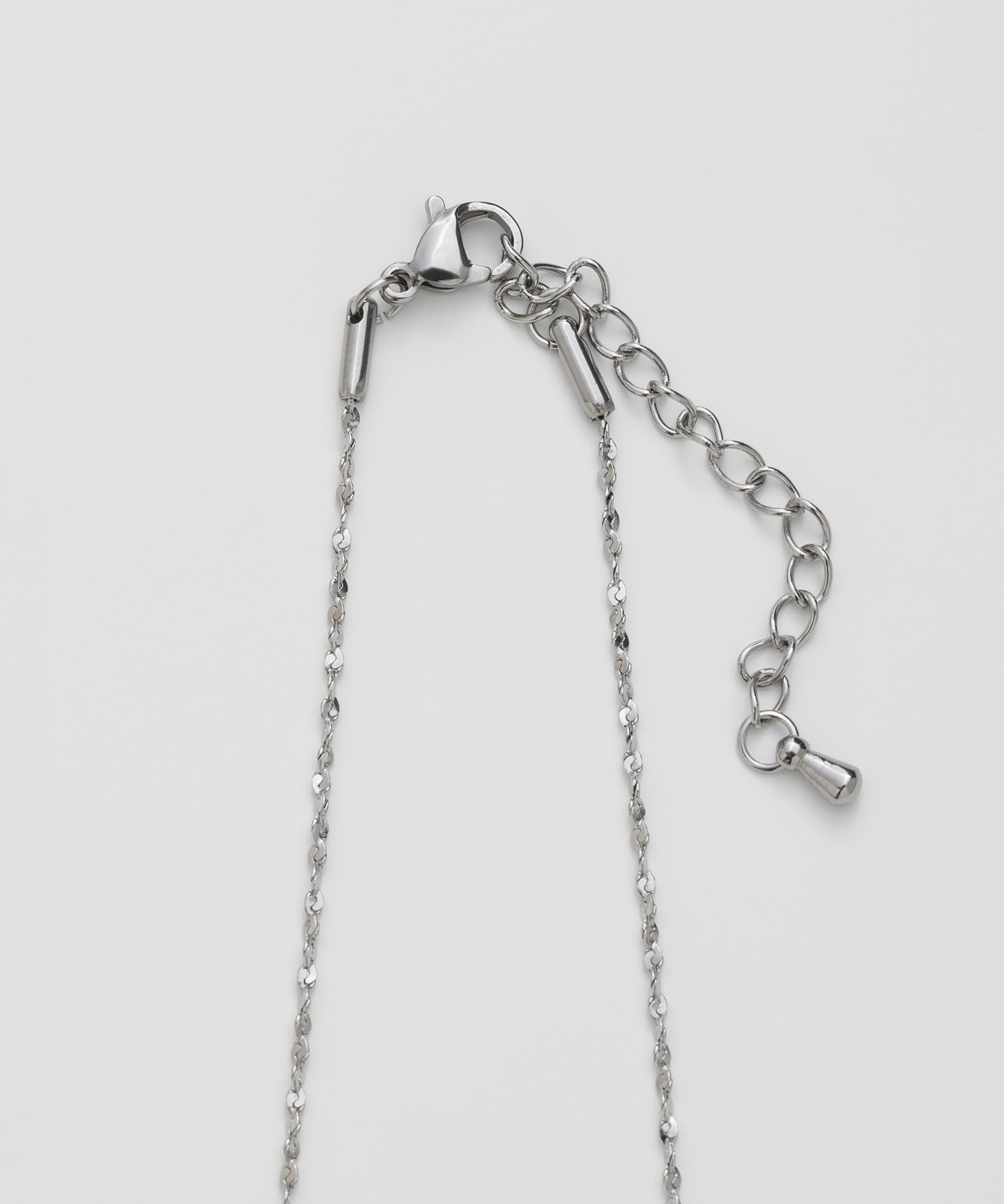 ciite' シーテ ネックレス 【 金属アレルギー対応 】 グリッターチェーンネックレス サージカルステンレス 幅1mm