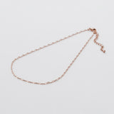 ciite' シーテ ネックレス 【 金属アレルギー対応 】 グリッターチェーンネックレス サージカルステンレス