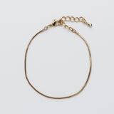 ciite' シーテ ネックレス 【 金属アレルギー対応 】simple snake bracelet / シンプルスネークチェーンブレスレット サージカルステンレス