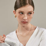 ciite' シーテ ネックレス 【 金属アレルギー対応 】simple snake necklace / シンプルスネークネックレス 1mm サージカルステンレス