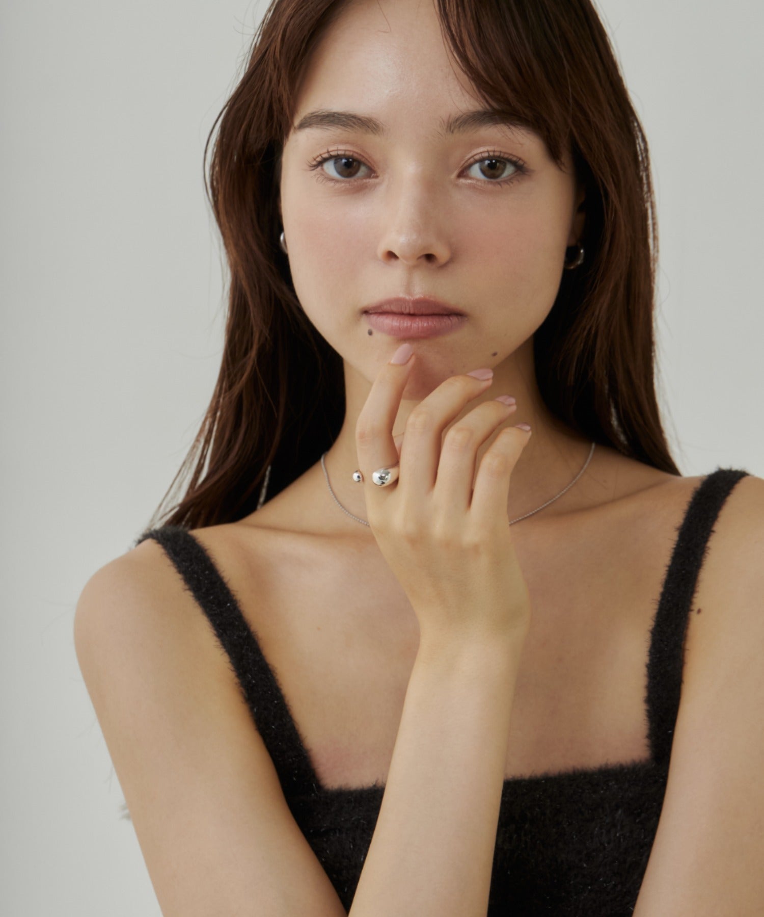 ciite' シーテ ネックレス 【 金属アレルギー対応 】ドロップリング / drop ring サージカルステンレス