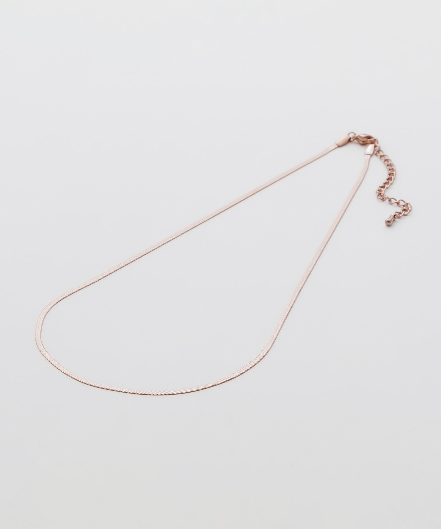 ciite' シーテ ネックレス 【 金属アレルギー対応 】 2mm幅 スネークチェーンネックレス サージカルステンレス 41~46cm調整可能