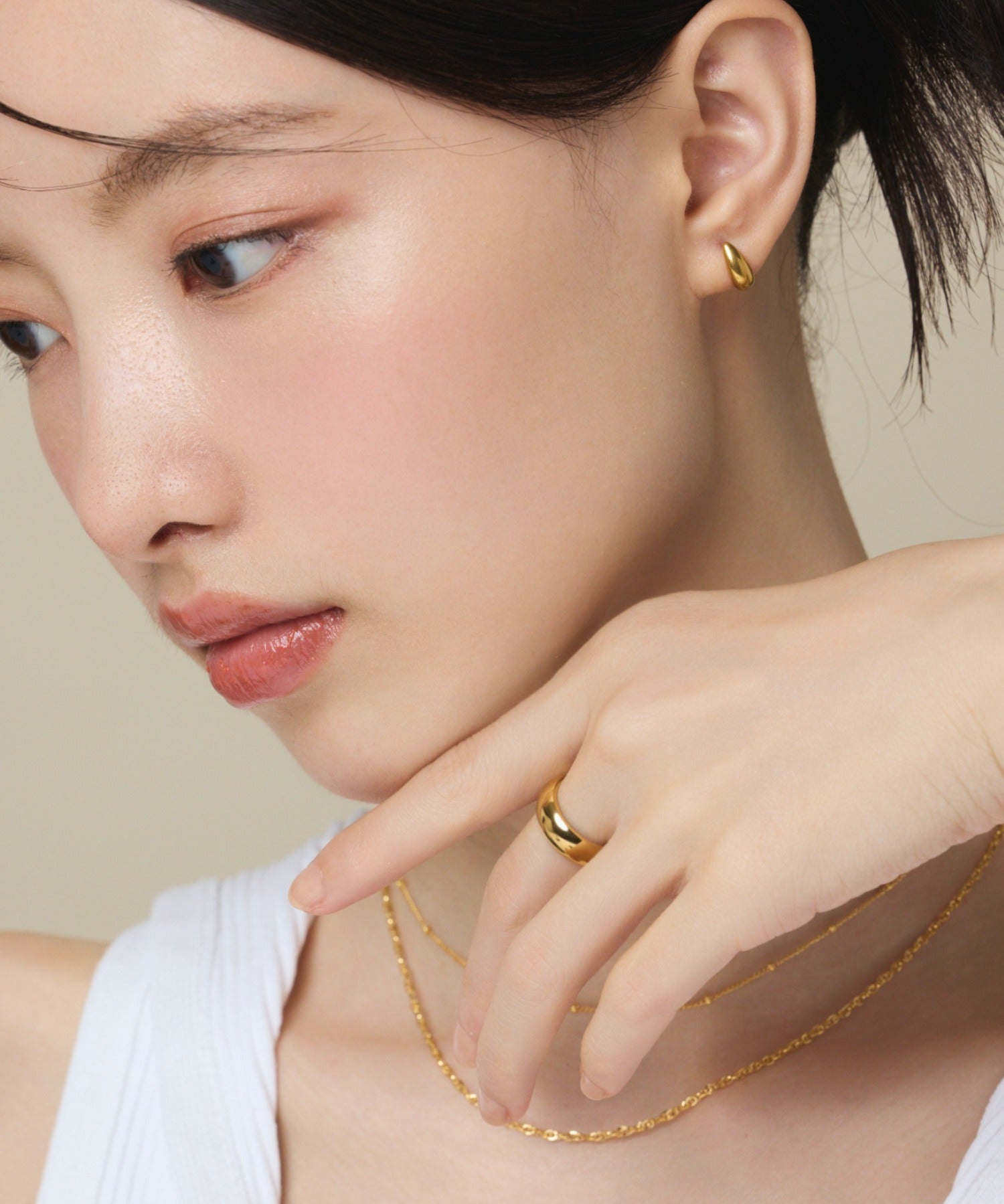 ciite' シーテ リング 【 金属アレルギー対応 】 シンプルリング サージカルステンレス