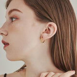 ciite' シーテ ピアス(両耳用) 【 金属アレルギー対応 】 シンプルフープピアス サージカルステンレス (両耳用)