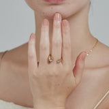 ciite' シーテ ネックレス 【 金属アレルギー対応 】ドロップリング / drop ring サージカルステンレス