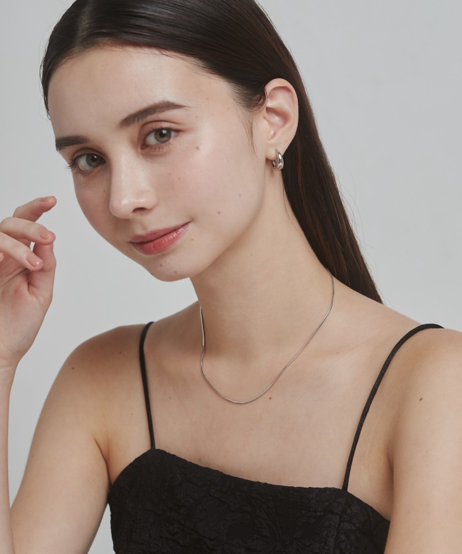 ciite' シーテ ネックレス simple snake necklace / シンプルスネークネックレス 1mm