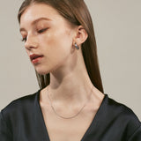 ciite' シーテ ネックレス 【 金属アレルギー対応 】simple snake necklace / シンプルスネークネックレス 1mm サージカルステンレス