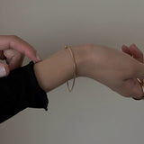 ciite' シーテ ネックレス 【 金属アレルギー対応 】simple snake bracelet / シンプルスネークチェーンブレスレット サージカルステンレス