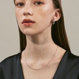 ciite' シーテ ネックレス 【 金属アレルギー対応 】simple snake necklace / シンプルスネークネックレス 1mm サージカルステンレス