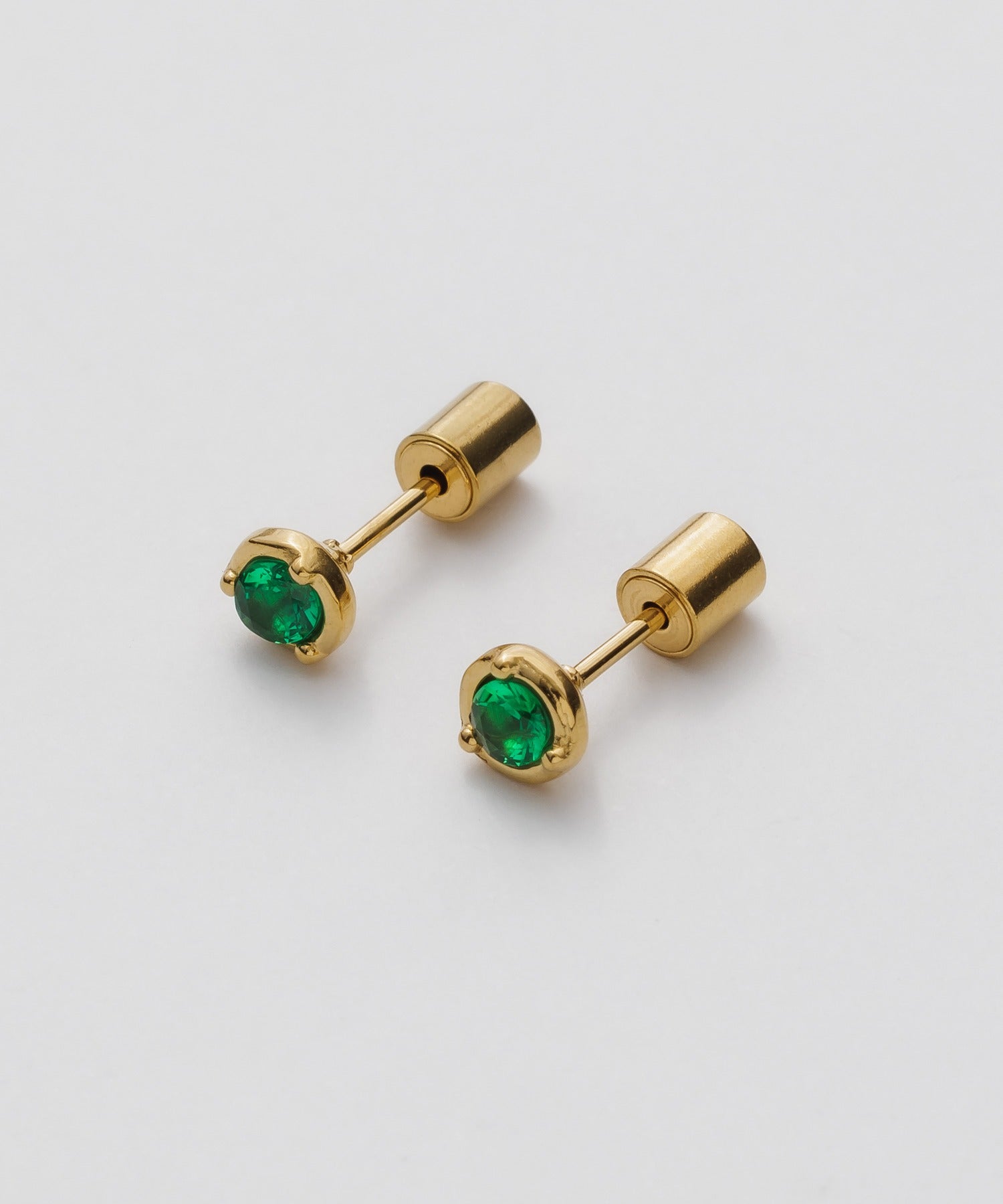 ciite' シーテ ピアス(両耳用) 【 金属アレルギー対応 】 シンプルカラービジュー ピアス サージカルステンレス (両耳用)