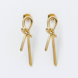 ciite' シーテ ネックレス 【 金属アレルギー対応 】結びピアス (両耳用) サージカルステンレス