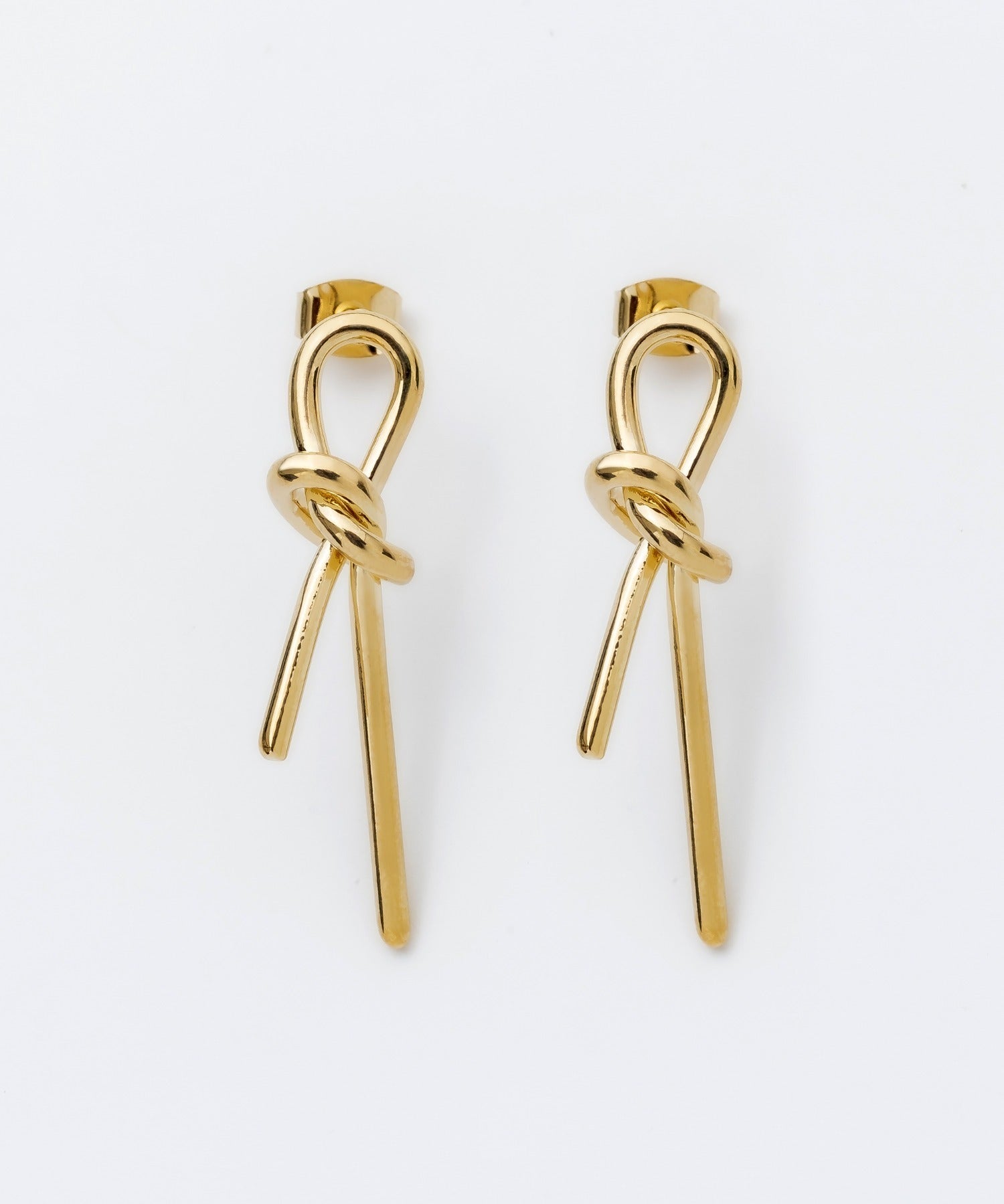 ciite' シーテ ネックレス 【 金属アレルギー対応 】結びピアス (両耳用) サージカルステンレス