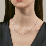 ciite' シーテ ネックレス 【 金属アレルギー対応 】simple snake necklace / シンプルスネークネックレス 1mm サージカルステンレス