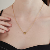 ciite' シーテ ネックレス 【 金属アレルギー対応 】 イニシャルハートネックレス サージカルステンレス