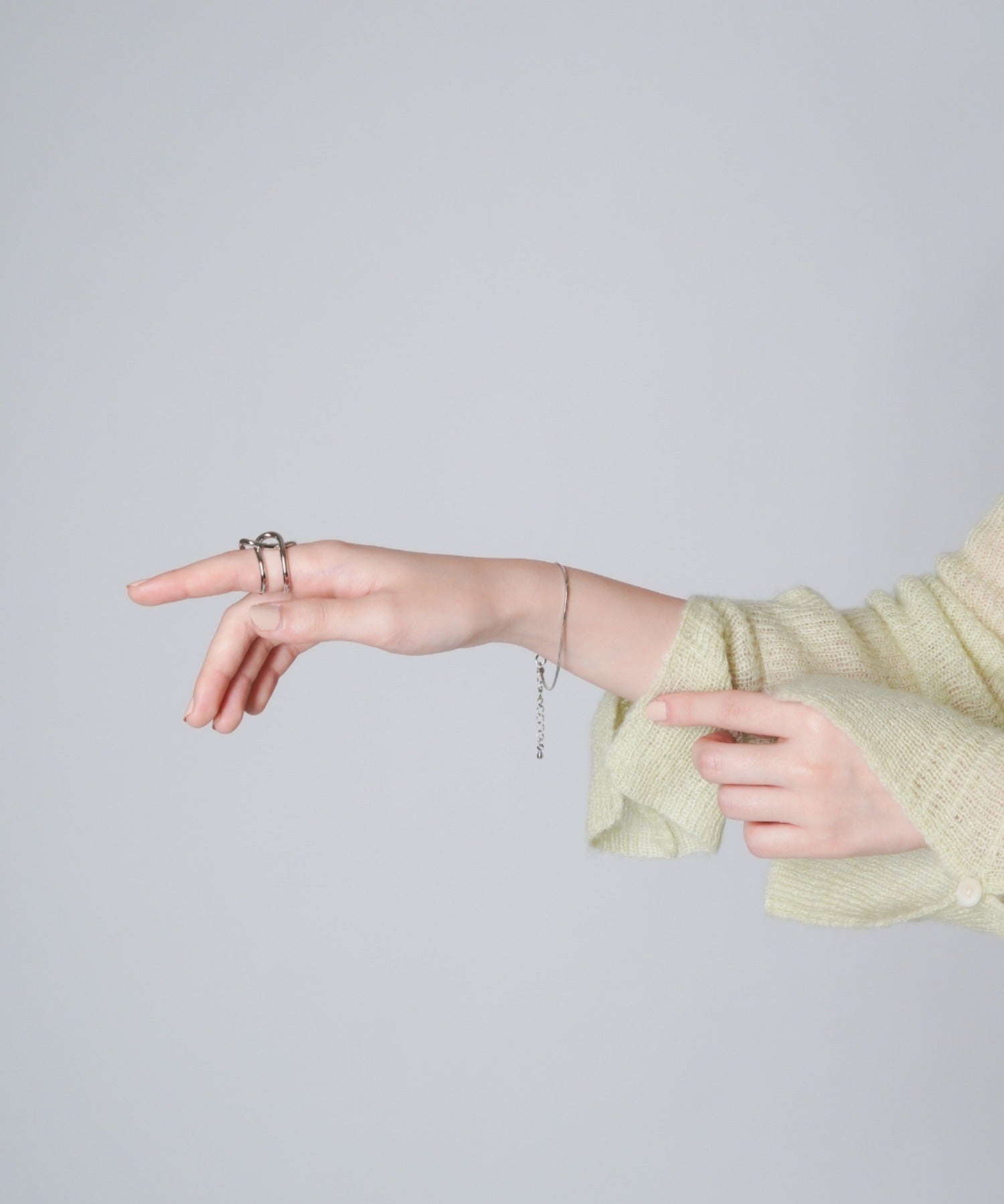 ciite' シーテ ネックレス 【 金属アレルギー対応 】simple snake bracelet / シンプルスネークチェーンブレスレット サージカルステンレス