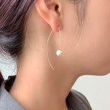ciite' シーテ ネックレス 【 金属アレルギー対応 】パールフックピアス (両耳用) サージカルステンレス