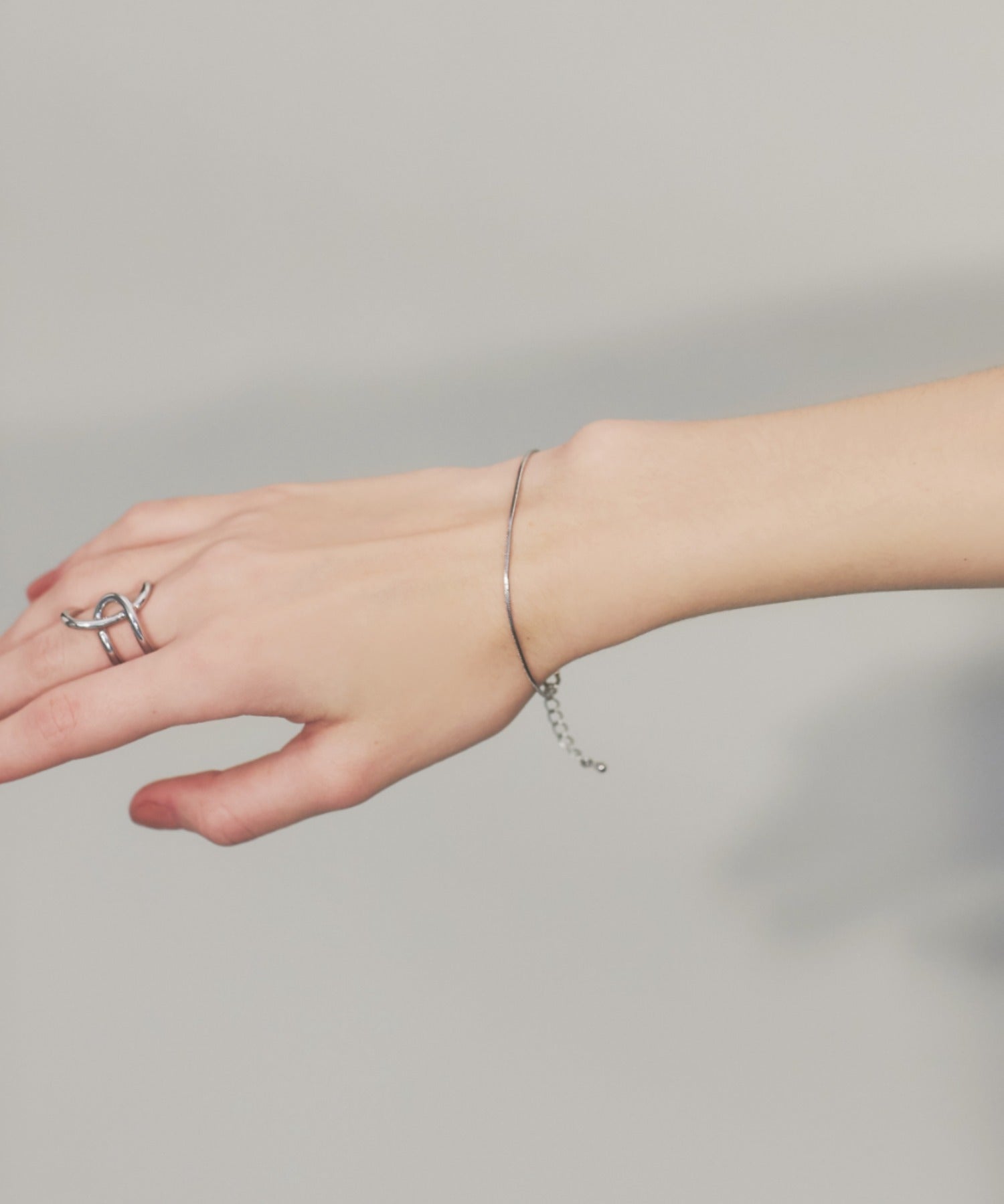 ciite' シーテ ネックレス 【 金属アレルギー対応 】simple snake bracelet / シンプルスネークチェーンブレスレット サージカルステンレス