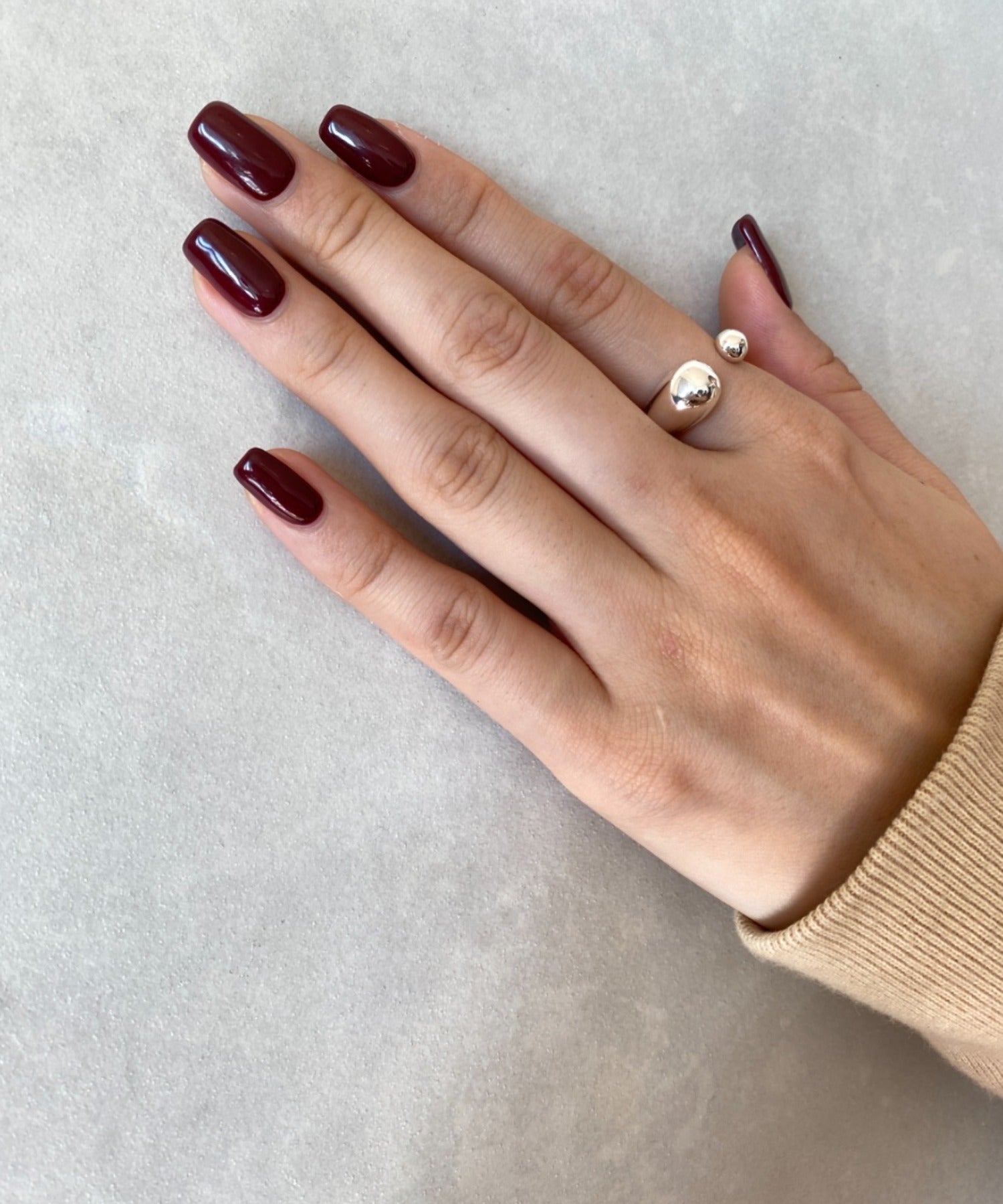 ciite' シーテ ネックレス 【 金属アレルギー対応 】ドロップリング / drop ring サージカルステンレス