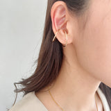 ciite' シーテ ネックレス 【 金属アレルギー対応 】立体2連イヤーカフ サージカルステンレス