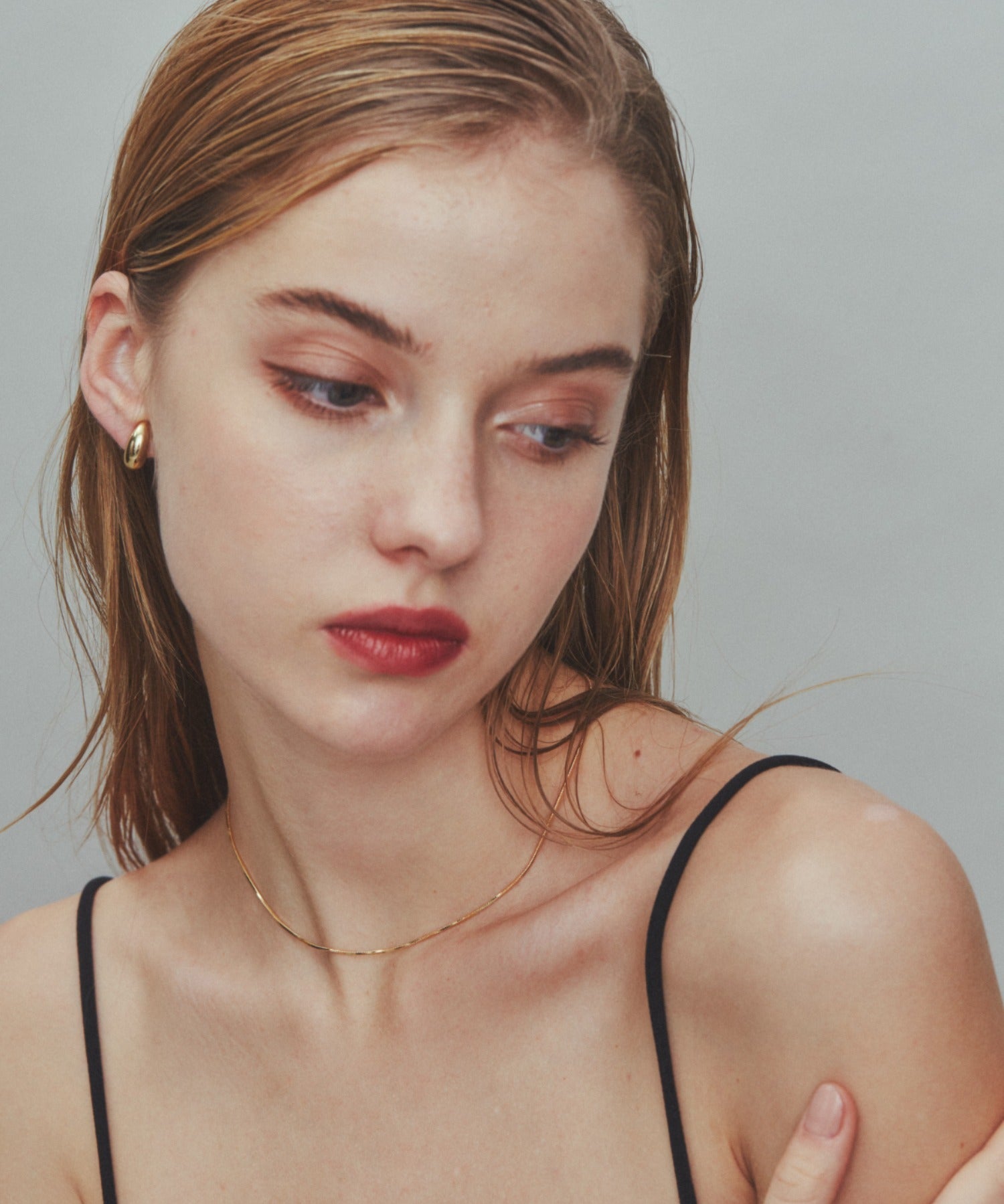 ciite' シーテ ネックレス simple snake necklace / シンプルスネークネックレス 1mm