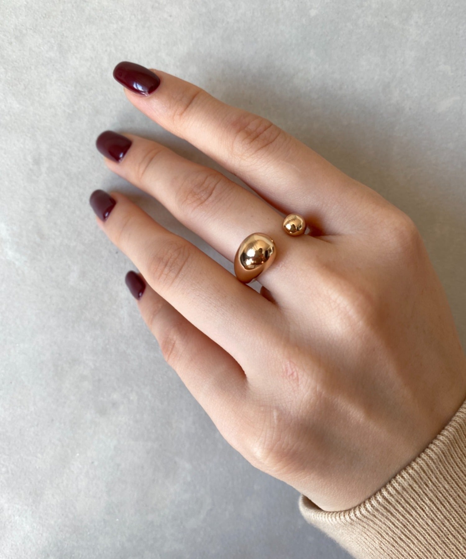 ciite' シーテ ネックレス 【 金属アレルギー対応 】ドロップリング / drop ring サージカルステンレス