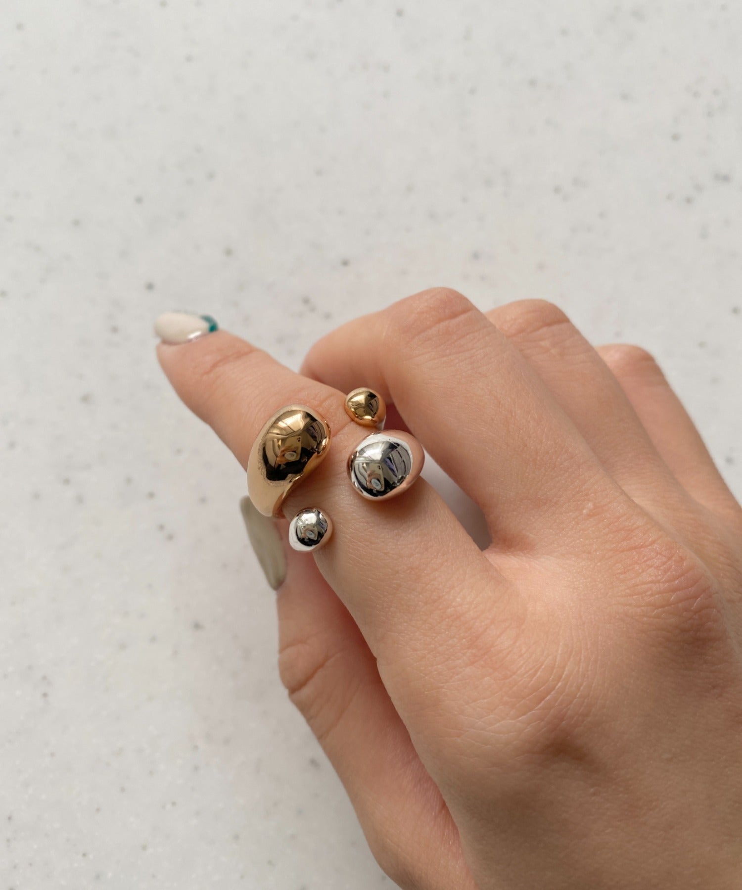 ciite' シーテ ネックレス 【 金属アレルギー対応 】ドロップリング / drop ring サージカルステンレス