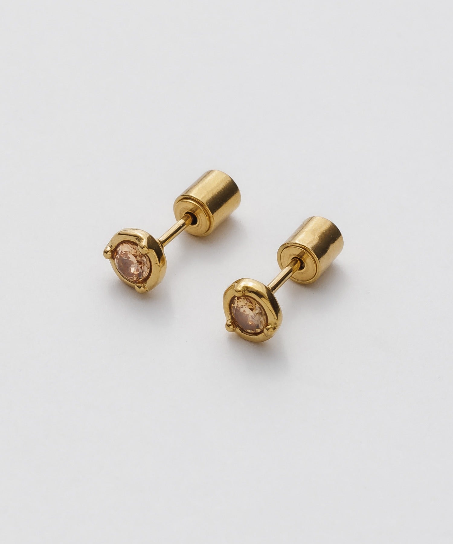 ciite' シーテ ピアス(両耳用) 【 金属アレルギー対応 】 シンプルカラービジュー ピアス サージカルステンレス (両耳用)