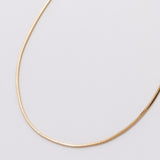 ciite' シーテ ネックレス 【 金属アレルギー対応 】simple snake necklace / シンプルスネークネックレス 1mm サージカルステンレス
