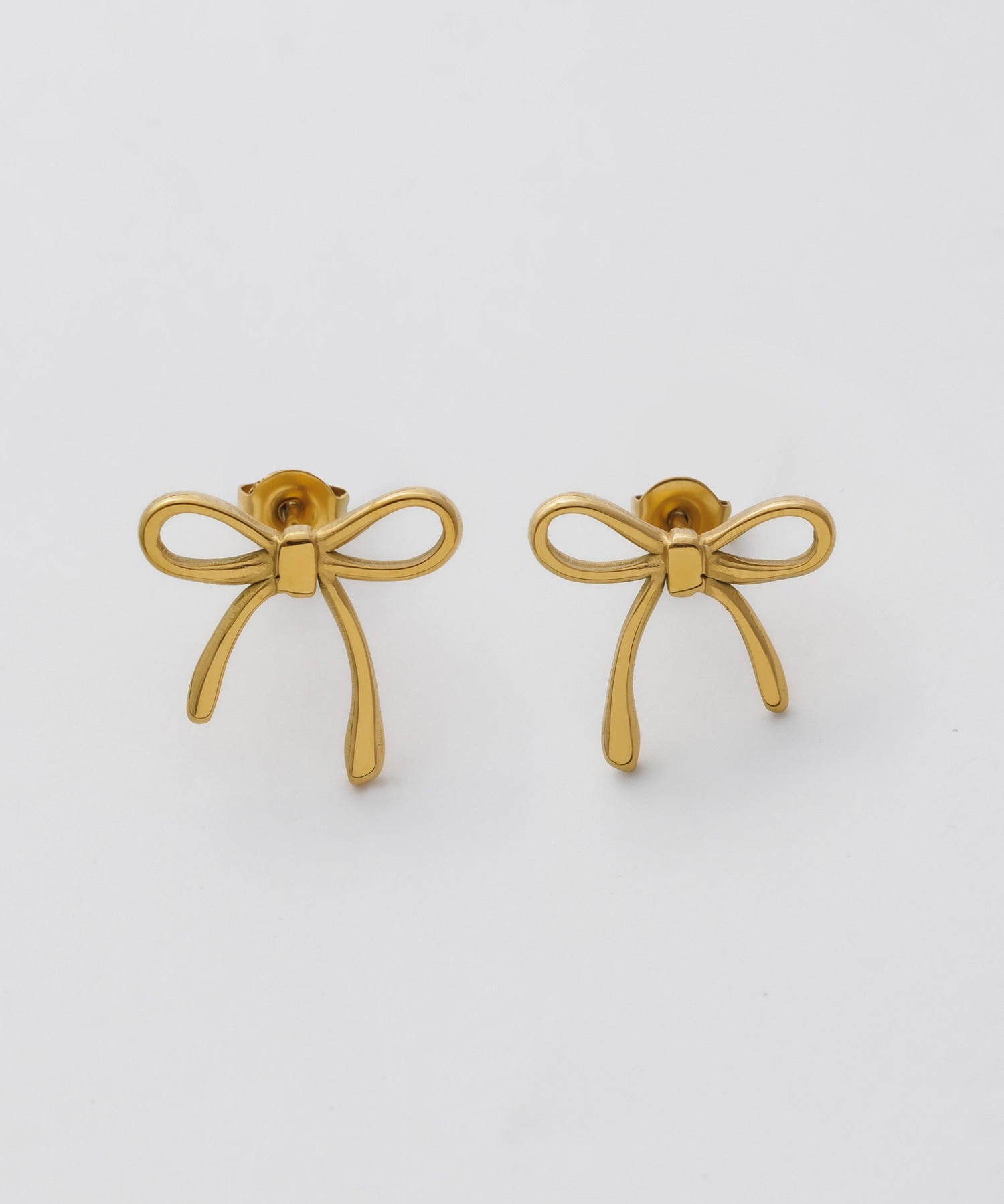 ciite' シーテ ピアス(両耳用) 【 金属アレルギー対応 】 リボンピアス サージカルステンレス (両耳用)