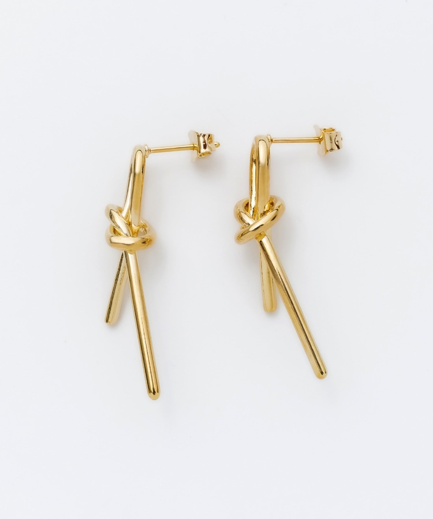 ciite' シーテ ネックレス 【 金属アレルギー対応 】結びピアス (両耳用) サージカルステンレス
