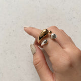 ciite' シーテ ネックレス 【 金属アレルギー対応 】ドロップリング / drop ring サージカルステンレス