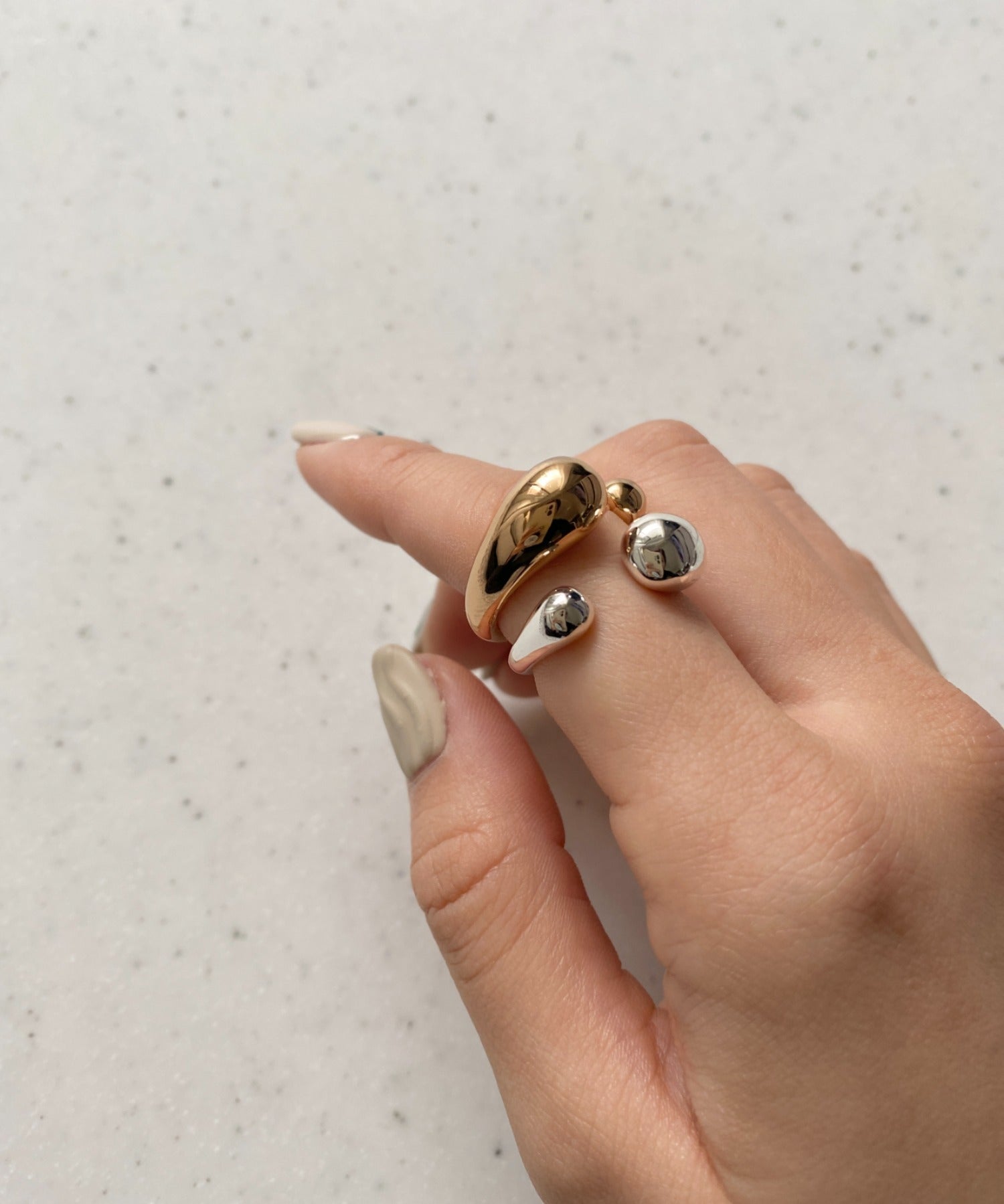 ciite' シーテ ネックレス 【 金属アレルギー対応 】ドロップリング / drop ring サージカルステンレス