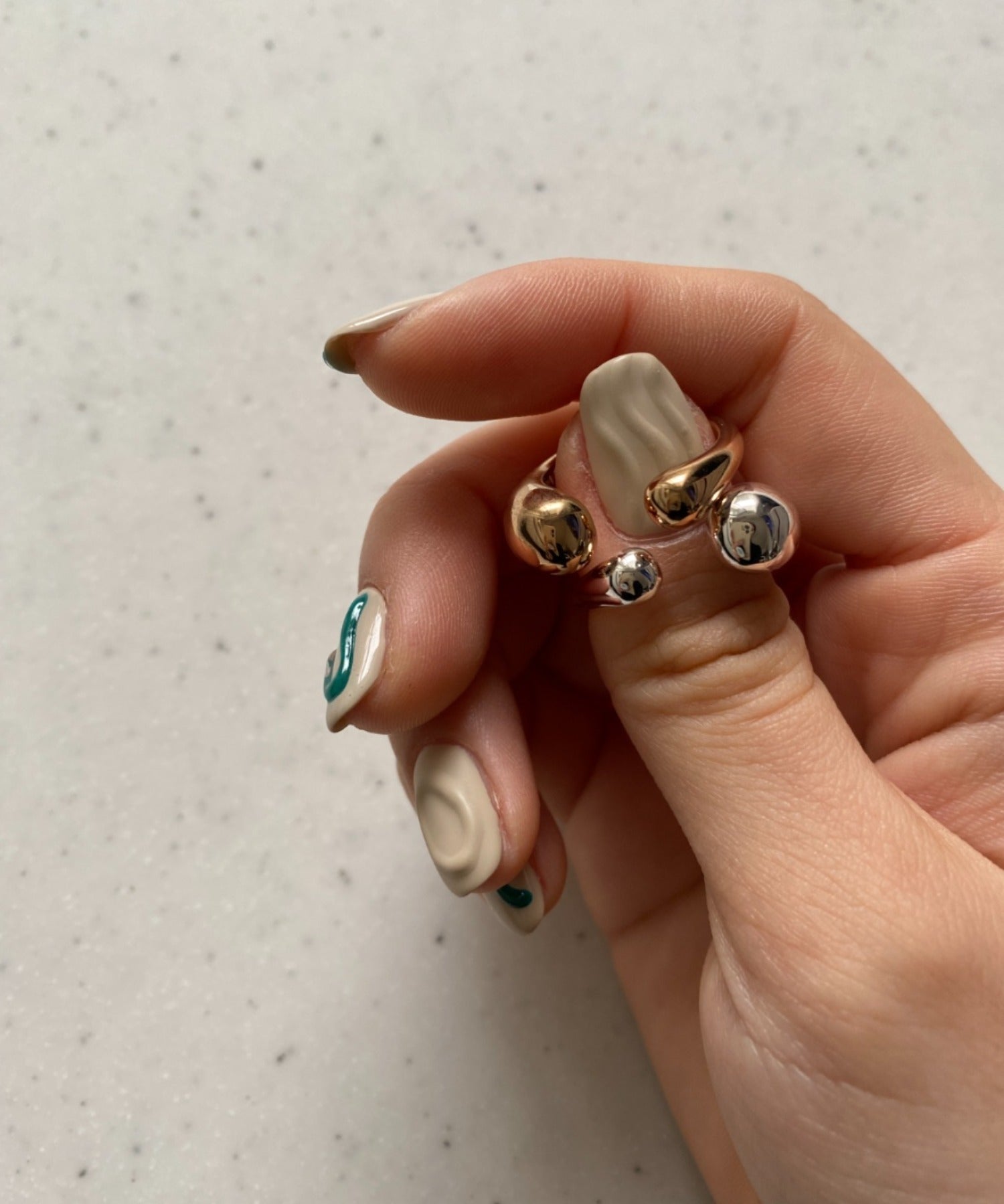 ciite' シーテ ネックレス 【 金属アレルギー対応 】ドロップリング / drop ring サージカルステンレス