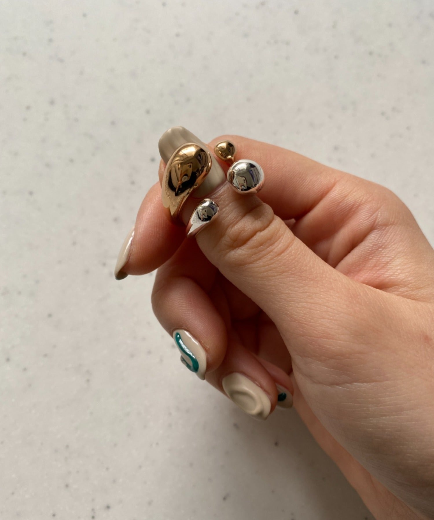 ciite' シーテ ネックレス 【 金属アレルギー対応 】ドロップリング / drop ring サージカルステンレス
