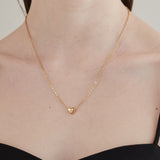 ciite' シーテ ネックレス 【 金属アレルギー対応 】 イニシャルハートネックレス サージカルステンレス