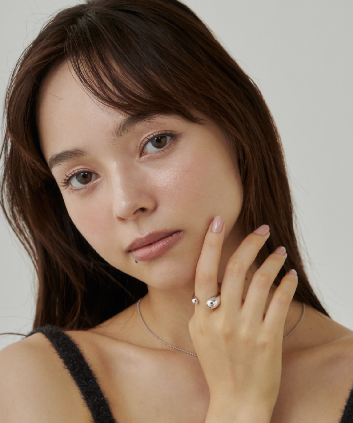 ciite' シーテ ネックレス 【 金属アレルギー対応 】ドロップリング / drop ring サージカルステンレス