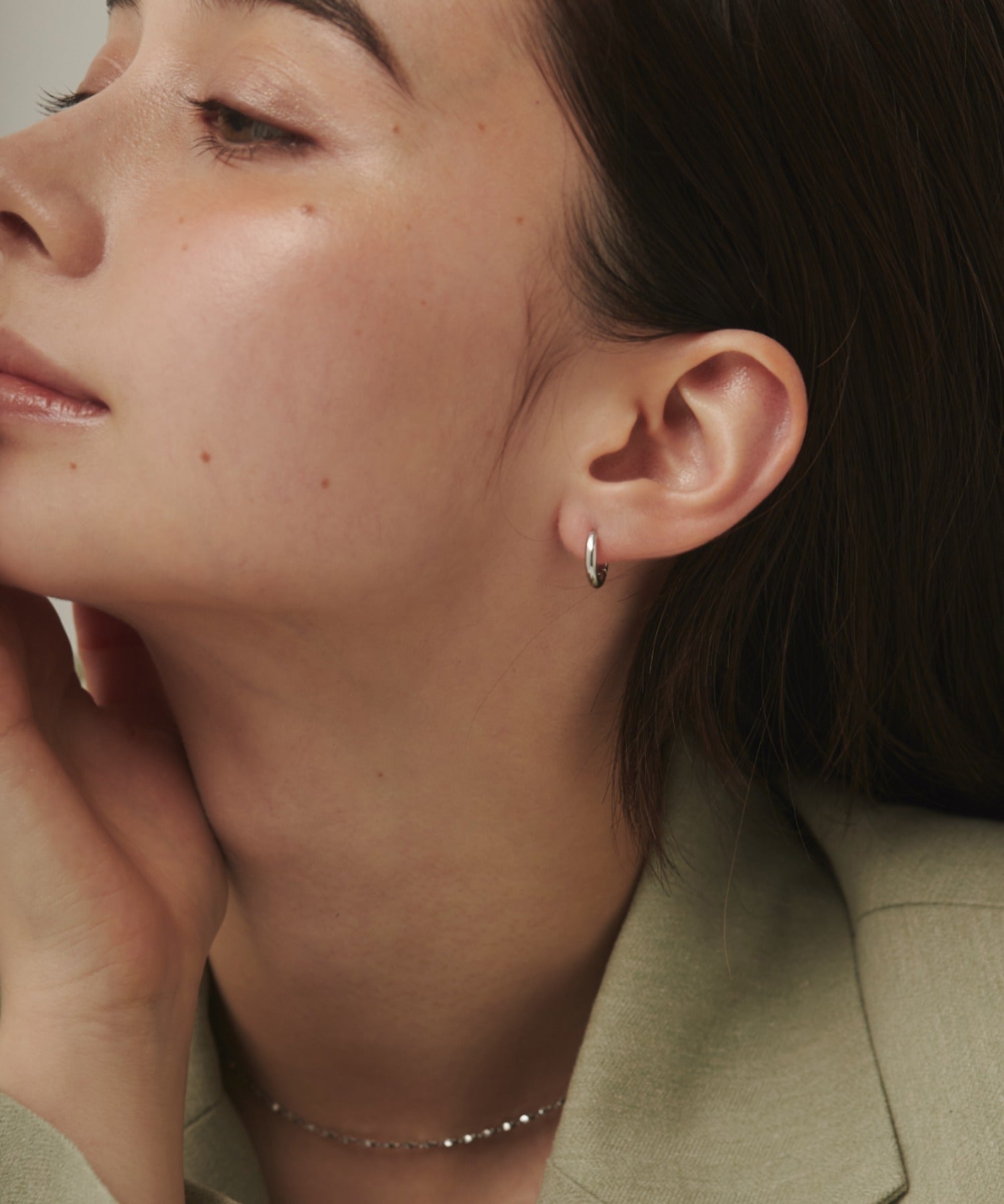 ciite' シーテ ピアス(両耳用) ミニシンプルフープピアス (両耳用)
