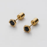 ciite' シーテ ピアス(両耳用) 【 金属アレルギー対応 】 シンプルカラービジュー ピアス サージカルステンレス (両耳用)