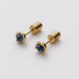 ciite' シーテ ピアス(両耳用) 【 金属アレルギー対応 】 シンプルカラービジュー ピアス サージカルステンレス (両耳用)