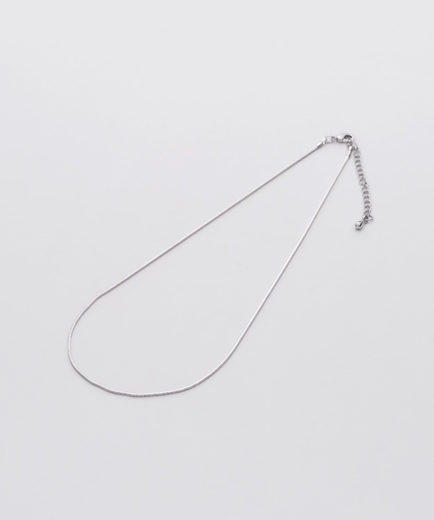 ciite' シーテ ネックレス 【 金属アレルギー対応 】simple snake necklace / シンプルスネークネックレス 1mm サージカルステンレス