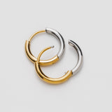 ciite' シーテ ピアス(両耳用) 【 金属アレルギー対応 】 シンプルフープピアス サージカルステンレス (両耳用)