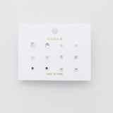 ciite' シーテ ピアス(両耳用) ピアス 6セット / pierce 6 set シルバー FREE